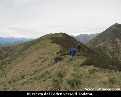 Cresta verso il Todano